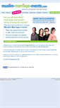 Mobile Screenshot of muslim-marriage-events.com