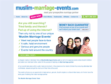 Tablet Screenshot of muslim-marriage-events.com